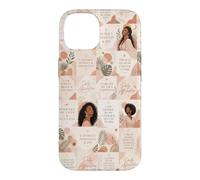 Affirmations de la pensée Positive de la Femme Noire Coque pour iPhone 14