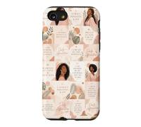 Affirmations de la pensée Positive de la Femme Noire Coque pour iPhone SE (2020) / 7/8