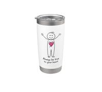 Affirmations positives Citations de motivation pour se sentir bien Gobelet isotherme en acier inoxydable double paroi