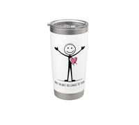 Affirmations positives Citations de motivation pour se sentir bien Gobelet isotherme en acier inoxydable double paroi