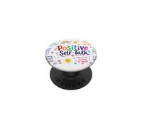Affirmations positives de l'état d'esprit de Croissance de positivité PopSockets PopGrip Adhésif