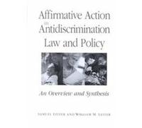 Affirmative Action in Antidiscrimination Law and Policy, Suny Series in American Constitutionalism Samuel Leiter, William M. Leiter (Auteur)