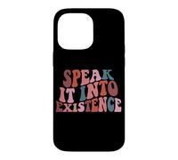 Affirmez Vos rêves avec des Mots positifs Coque pour iPhone 14 Pro Max