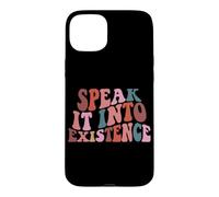 Affirmez Vos rêves avec des Mots positifs Coque pour iPhone 15 Plus