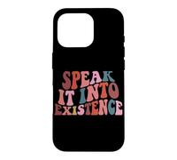 Affirmez Vos rêves avec des Mots positifs Coque pour iPhone 16 Pro