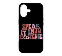 Affirmez Vos rêves avec des Mots positifs Coque pour iPhone 17
