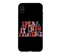 Affirmez Vos rêves avec des Mots positifs Coque pour iPhone XS Max