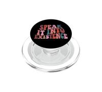 Affirmez Vos rêves avec des Mots positifs PopSockets PopGrip pour MagSafe