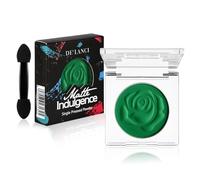Afflano Fard à Paupières Vert Mates, Palette d'Ombres à Paupières Verte Simple, Hautement Pigmenté Longue Tenue Estomper, Green Eyeshadow Maquillage Yeux Forêt, Saint Patrick Maquillage Sorcière