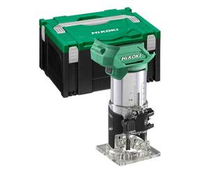 Affleureuse 18V Ø 6-8 mm (solo) en coffret HIKOKI M1808DAW2Z