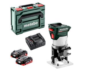Affleureuse 18V (2x4.0Ah) en Metabox FMV 18 LTX BL 8 - METABO 601742800
