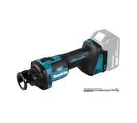 Affleureuse 18V plaque de plâtre DCO181Z + Forets plâtre Ø3,18 et Ø6,35mm MAKITA