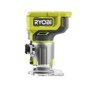 Affleureuse a bois 18V - 30 000 tr/min - pince 6 mm - course berceau 38 mm - Livrée avec 1 pince 6 mm, 1 mèche de coupe, clé, guide