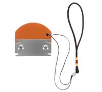 Affleureuse de Chants Portative pour Bois, Chanfreinage Manuel Précis | Acier Inoxydable, Finition de Menuiserie, Usage Atelier Maison et Réparation Mobilier, Coloris Orange