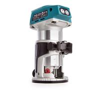 MAKITA DRT50ZJX3 affleureuse 18V Ø 8mm avec kit d'accessoires (Machine Nue)