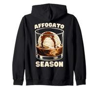 Affogato Season Amateur de café glacé Sweat à Capuche