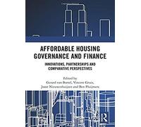 Affordable Housing Governance And Finance
