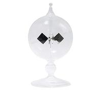 Afforstyle Clear Énergie Solaire Radiomètre Ailettes Tournantes Énergie À la Lumière du Soleil Radiomètre en Verre Science Moulin Pédagogique