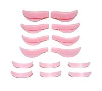 Afforstyle Kit D'Extension de Levage de Cils de 7 Paires de Tampons en Silicone Eye Lash Perm Pads 3D Lashes Curler Applicator Tools Rose de Haute Qualité