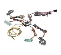 Afforstyle SystèMe D'éClairage de Tringlerie ArrièRe Groupe de LumièRe LED pour -4 2021 1/10 RC PièCes de Mise à Niveau de Voiture sur
