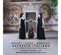 Affresco Italiano-Musique Italienne du 19ème Siècle avec Violoncelle