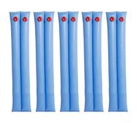 Affrontez les hivers difficiles avec notre lot de 10 poids de bâche de piscine robustes de 2,4 m qui s'adaptent à la plupart des tuyaux (5 pièces)