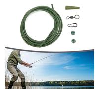 Affrontez votre prochaine capture avec cet ensemble essentiel de cinq tubes gréés conçus pour une utilisation avec hélicoptère/pour des techniques (vert)