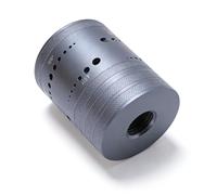 Affûteur d’Électrode Tungstène en Acier, Tête avec Fentes de, 5,7 x 7,2 cm, Compact et Robuste - Affûtage Précis, Positionnement Exact, Conçu pour Soudage TIG