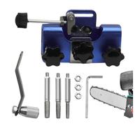 Affûteur de Chaîne de Tronçonneuse, Avec Accessoires Affûtage Rapide, Kit de gabarit d'affûtage pour les scies électriques, Pour Entretien Et Réparation En Extérieur Atelier Garage Maison Travail Du B