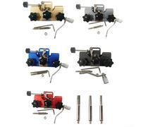 Affûteur de chaîne pour tronçonneuse portable et électrique avec tête de meulage et retenue de 4 mm, conçu pour un affûtage rapide et fiable des dents de chaîne (3 têtes d'affûtage (4/5/6 mm)