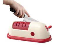 Affûteur De Couteaux De Chef | Affûteur De Ciseaux De Cuisine À 2 Étapes | Outils De Cuisine Rechargeables | Pour Affûtage Rapide, Polissage, Restauration Et Réparation Pour Maison Et Restaurant