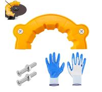Affûteur de Forets, Accessoire Meulage Forets Portable Multi-Usages Outil de Meulage Meuleuse Forets avec Gants Multi-Spécifications Affûteur Forets pour Meuleuse d'Angle pour Tous les Forets