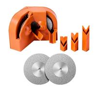Affûteur de forets Affûteur de forets multi-usage 2 à 16 mm avec meules, outil meuleuse pour HSS, carbure, torsion, maçonnerie et outils électriques
