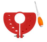 Affûteur de forets de 3 à 12 mm, accessoire de meulage, Red | Affûteuse de meuleuse d ' angle applicable; Accessoire de meulage de foret; Ancienne meuleuse de forets; 3-12mm