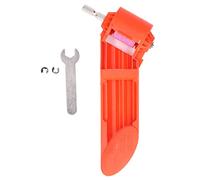 Affûteur de forets en corindon, outil de meule électrique portable pour meuleuse, outils électriques, matériau ABS universel, couleur bleue ou orange (Orange)