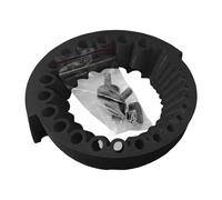 Affuteur De Forets Metaux,Affuteur De Foret,Drill Bit Sharpener,Outil d'affûtage de forets,Affûteuse de forets pour meuleuse d'angle pour acier rapide 2-13mm (Noir)