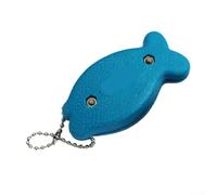 Affûteur de lame de skate pour patin de figure, hockey et vitesse avec double grain 80 et 100 aiguisage réglable pour lames de 3 à 4 mm de large, facile à utiliser (bleu)