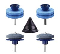 Affûteur de lame de tondeuse à gazon 4 pièces avec équilibreur de lame