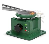 Affûteur de Micro-pointes Miniature, Affûteur Électrique pour Outils de Sculpture avec 12 Feuilles de Papier de Verre et Coton de Polissage, pour Pinces à Épiler et Outils de Précision