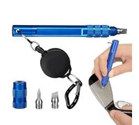 Affûteur de rainures pour club de golf,Affûteur de rainures Golf Nettoyant pour clubs de golf et outil de rainurage à 3 pointes,Outil de nettoyage et nettoyant pour rainures en V, en U et en coin