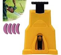Affûteur De Tronçonneuse Portable Sherem Affûteur De Tronçonneuse Universel Aiguiseur De Dents De Tronçonneuse Portable pour Bûcherons, Tondeuses à Gazon, Tronçonneuses (1 pièce)