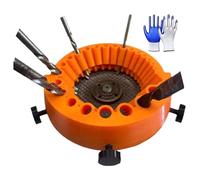 Affûteur Forets - 6,1 Inches ABS Outil Aiguisage | Reaffutage Precision - Dispositif pour Meuleuse 125 mm Forets 2 à 13 mm Entretien Maison Bricolage Extérieur