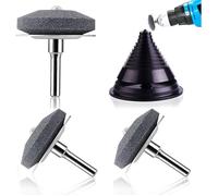Affûteur lames tondeuse (3 pcs) + équilibreur - meule résistante, déflecteur alliage alu 2,4x2 compatible 42-100