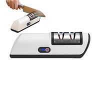 Affûteur Pour Cutter Et Lime | Pierre À Aiguiser Pour Outils De Coupe À 3 Étapes | Outils D'Aiguisage De Cutter Automatique Avec Chargement USB,Pour Scie Ciseaux Rasoir Travail Jardin Senior Ad