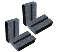 Affûteur pour pointes de fléchettes - Pierre à aiguiser en forme de V, outil d'affûtage compact, affûteur pour pointes fiable, prise confortable | ponçage efficace des bords pour la pratique d