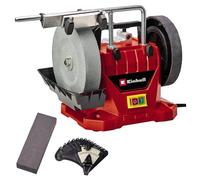 Einhell Affûteuse à eau TC-WG 200 – 125 W, meule 200 mm, réservoir anti-corrosion, disque cuir