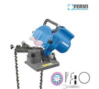 Affûteuse de chaîne de tronçonneuses FERVI 0502 230V inclinaison +30°/-35°