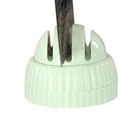 Affûteuse de coupe de cuisine, outil d'affûtage de coupe - Outil de cuisine pour affûteuse portable avec boîtier rond à ventouse,Affûteuse domestique de poche professionnelle