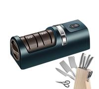 Affûteuse de couteaux rechargeable - Outil électrique durable, dispositif d'abandon de lame | Petite unité d'affûtage de voiture avec fonction de meulage rapide, cutter professionnel -Restaurant pour