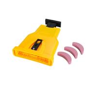 Affûteuse de dents tronçonneuse Portable facile à utiliser(1Set with 3pcs stone)